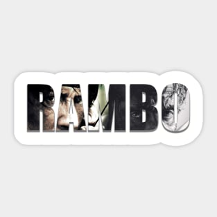 Rambo Sticker